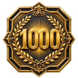 Золотой ранг уровня 1000